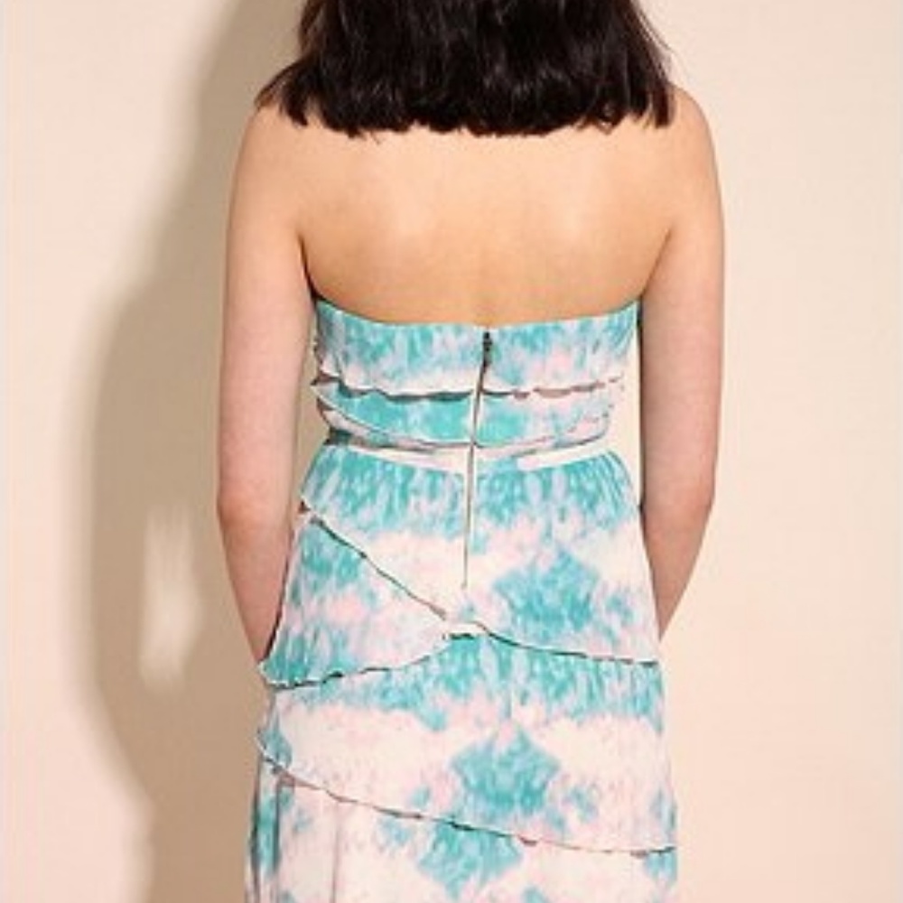 Urban Outfitters Strapless Tie Dye Dress - Picture 2 of 4